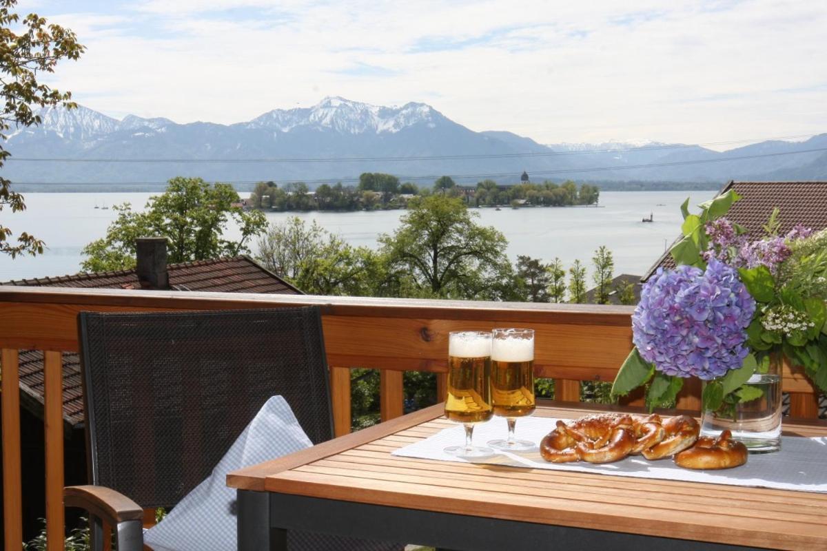Haus Chiemsee-Blick Gstadt am Chiemsee Exteriér fotografie